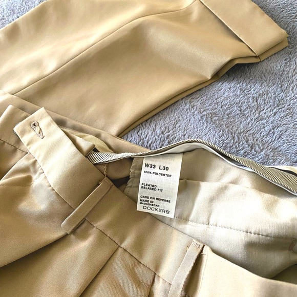 Dockers Mens Pleated old school dress pants
33x30 very good condition. - Picture 3 of 3